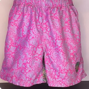 Brodie Chiller  Back Country Pink Paisley Shorts